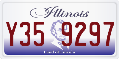 IL license plate Y359297