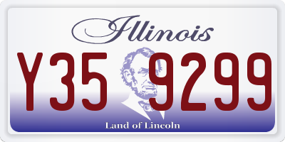 IL license plate Y359299
