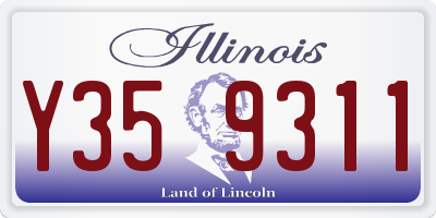 IL license plate Y359311