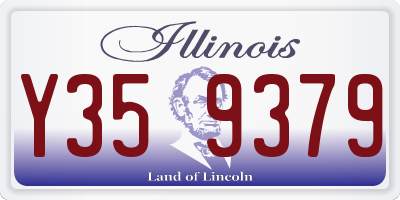 IL license plate Y359379