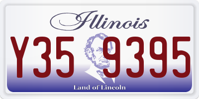 IL license plate Y359395
