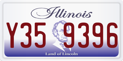 IL license plate Y359396