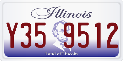 IL license plate Y359512