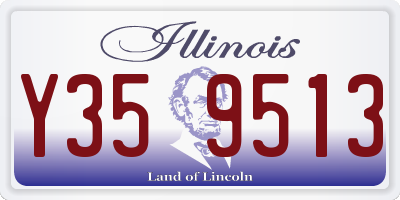 IL license plate Y359513