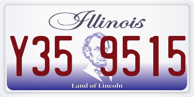 IL license plate Y359515