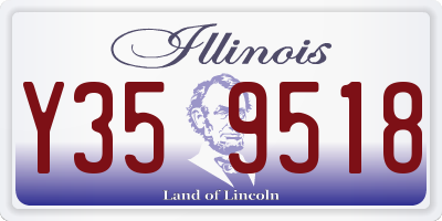 IL license plate Y359518