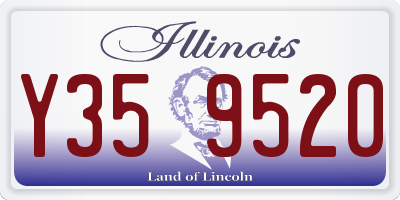IL license plate Y359520