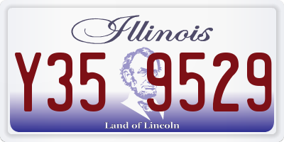 IL license plate Y359529