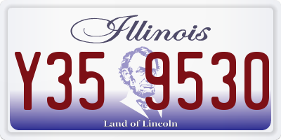 IL license plate Y359530