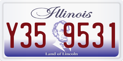 IL license plate Y359531