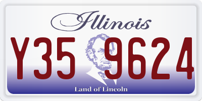 IL license plate Y359624