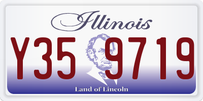 IL license plate Y359719