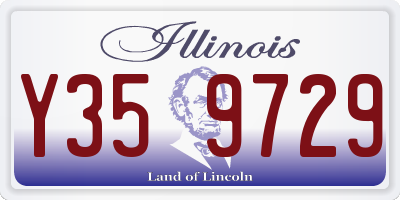 IL license plate Y359729