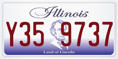 IL license plate Y359737