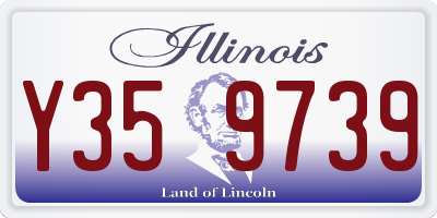 IL license plate Y359739