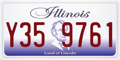 IL license plate Y359761