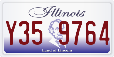IL license plate Y359764