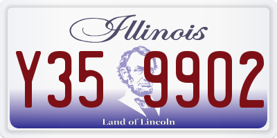 IL license plate Y359902