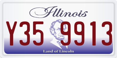 IL license plate Y359913