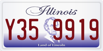 IL license plate Y359919