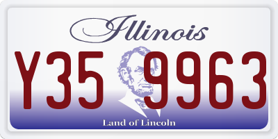 IL license plate Y359963