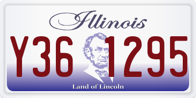 IL license plate Y361295