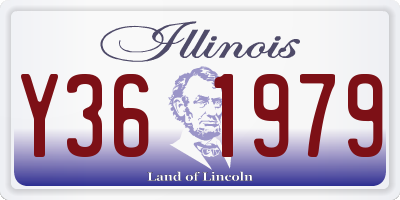 IL license plate Y361979