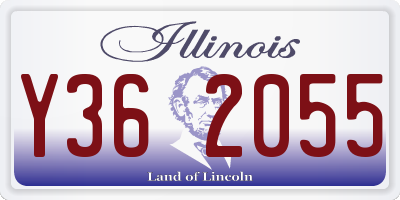 IL license plate Y362055
