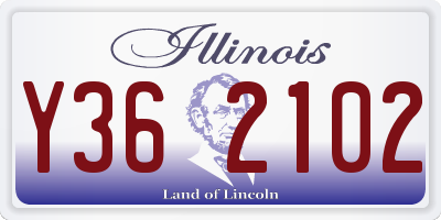 IL license plate Y362102