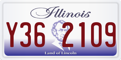 IL license plate Y362109