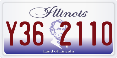 IL license plate Y362110