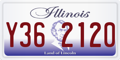IL license plate Y362120