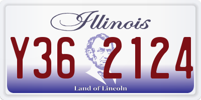 IL license plate Y362124