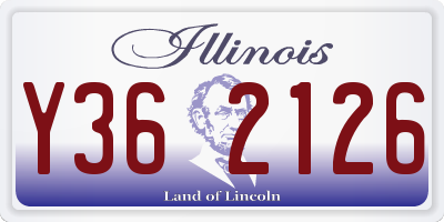 IL license plate Y362126