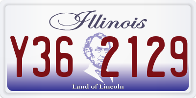 IL license plate Y362129
