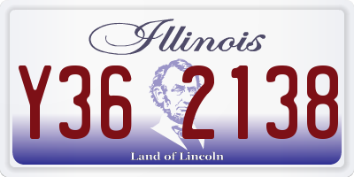 IL license plate Y362138