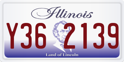 IL license plate Y362139