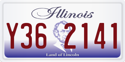 IL license plate Y362141