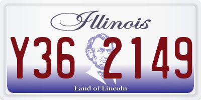 IL license plate Y362149