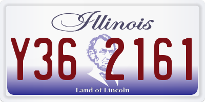 IL license plate Y362161