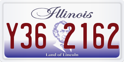 IL license plate Y362162