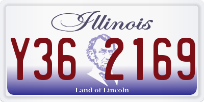 IL license plate Y362169