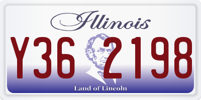 IL license plate Y362198