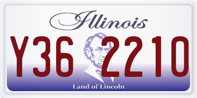 IL license plate Y362210