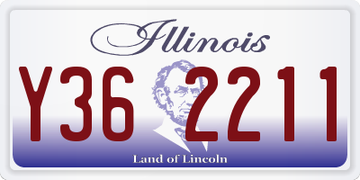 IL license plate Y362211