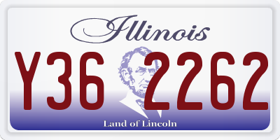 IL license plate Y362262