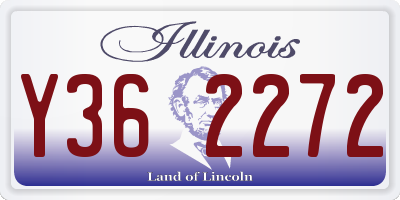 IL license plate Y362272