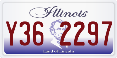 IL license plate Y362297