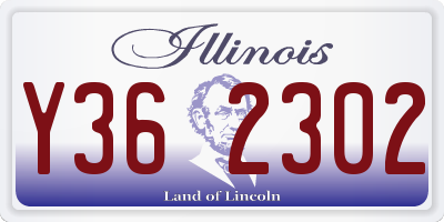 IL license plate Y362302