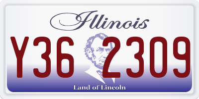 IL license plate Y362309